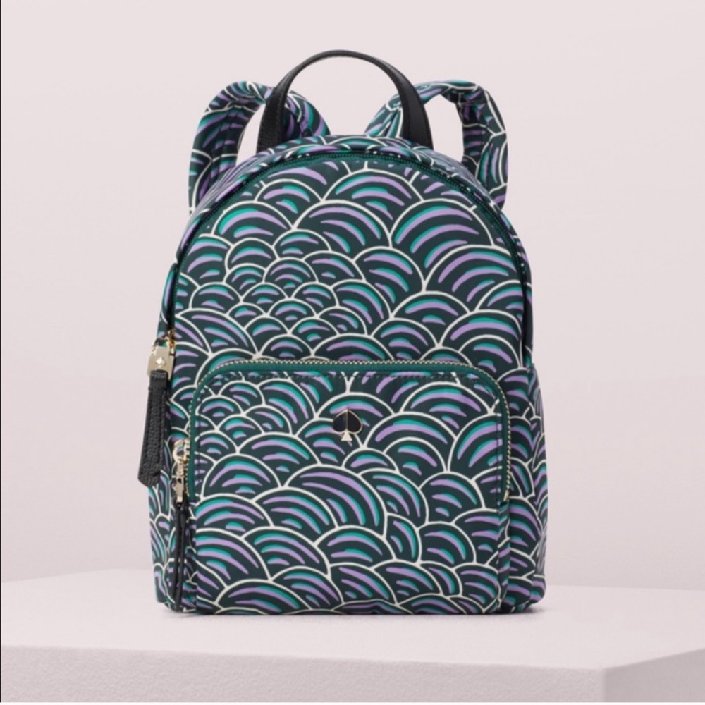 Kate Spade Taylor Party Bubbles Large Backpack